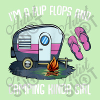 I M A Flip Flops And Camping Kinda Girl Urban Pullover Hoodie | Artistshot