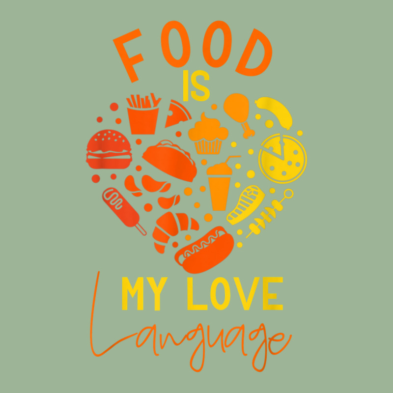 Cook Chef Foodie Retro Food Is My Love Language Urban Pullover Hoodie by LemonJack | Artistshot