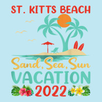 Beach Vacation 2022 Retro Lost Paradise St. Kitts Beach Urban Pullover Hoodie | Artistshot