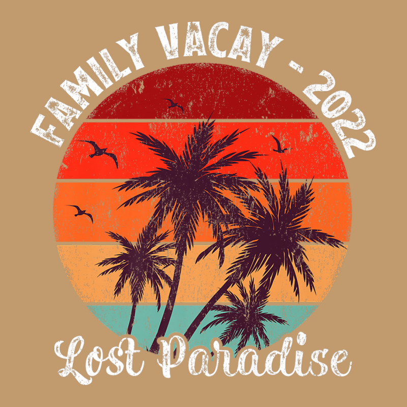 Vintage Palm Tree Family Vacation 2022 Lost Paradise Beach Premium Urban Pullover Hoodie by Tiktify | Artistshot