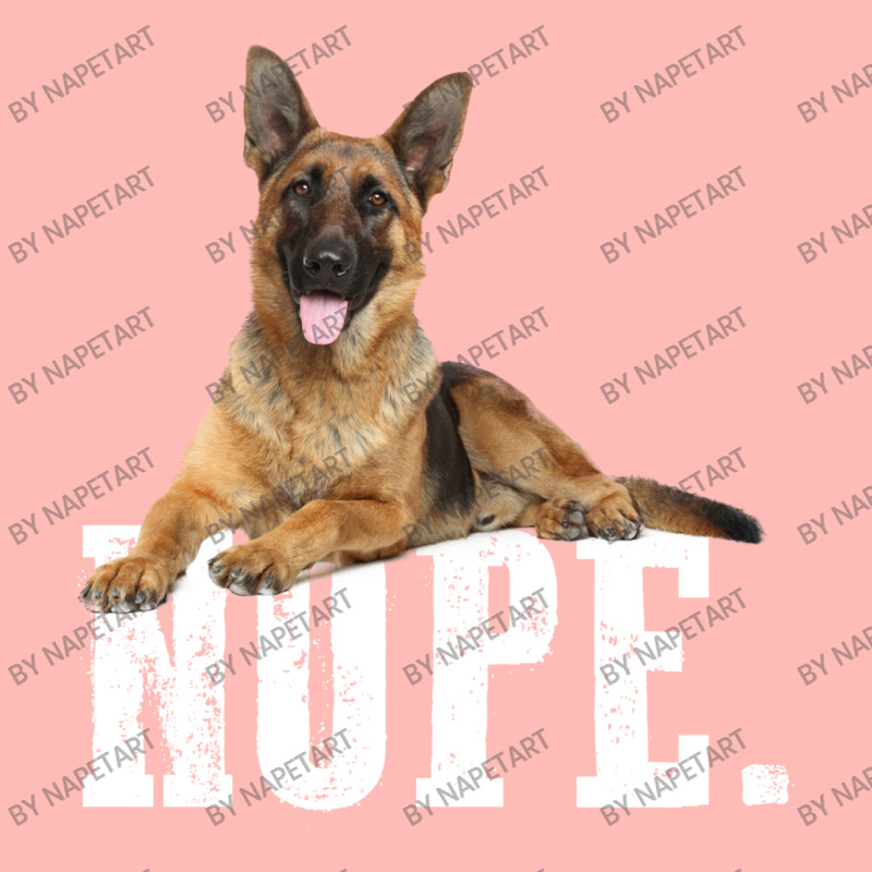 Nope Lazy German Shepherd Dog Lover Urban Pullover Hoodie | Artistshot