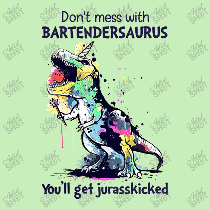 Don't Mess With Bartendersaurus You'll Get Jurasskicked Urban Pullover Hoodie | Artistshot