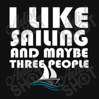 I Like Sailing And Maybe Three People For Women Baby Bibs | Artistshot