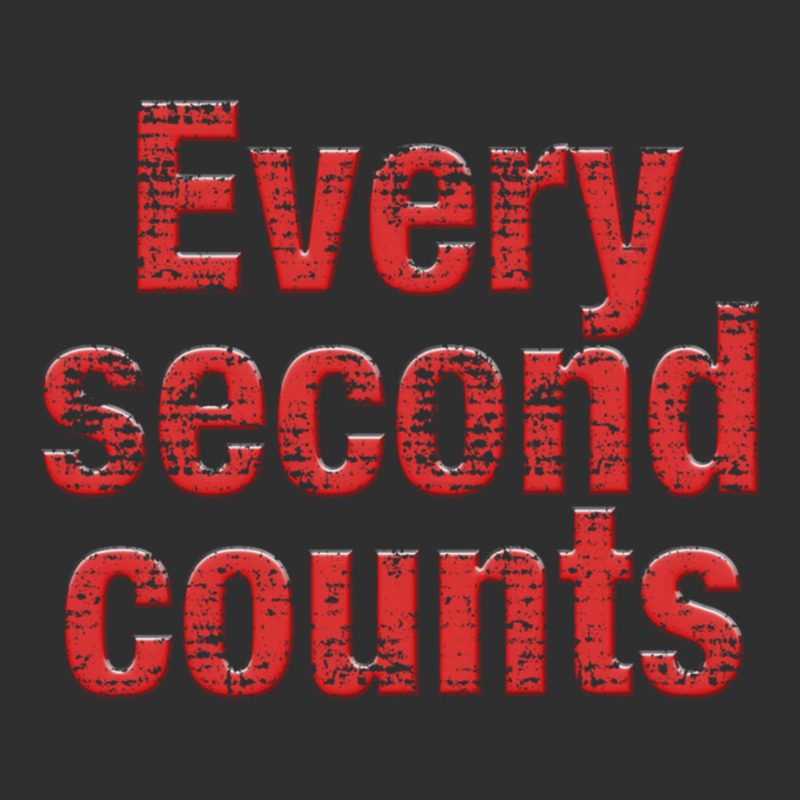 Every Second Counts Snapback Trucker Cap by cm-arts | Artistshot