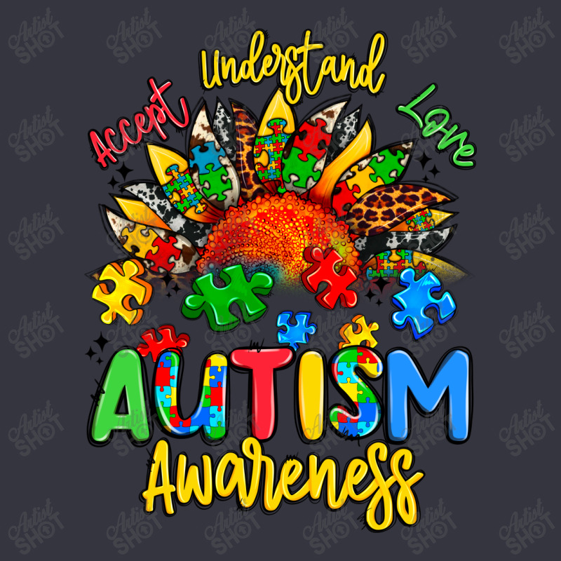 Accept Understand Love Autism Awareness Snapback Trucker Cap by Artiststas | Artistshot