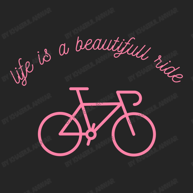 Life Is A Beautifull Ride, Funny Bicycle Leatherette Tumbler | Artistshot