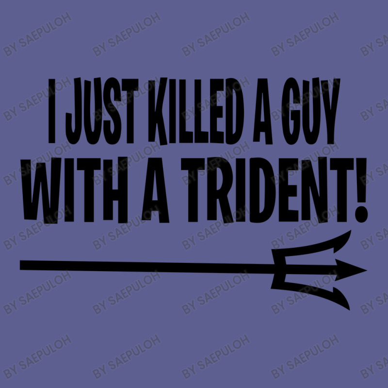 I Just Killed A Guy With A Trident! Leatherette Tumbler | Artistshot