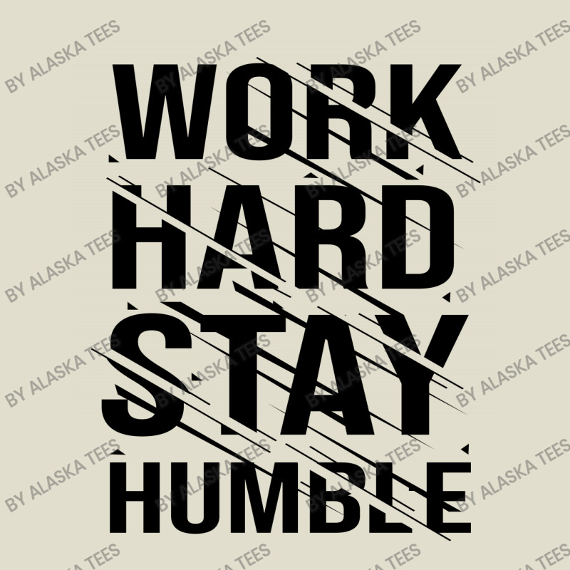 Work Hard Stay Humble Typography Adjustable Baseball Cap | Artistshot