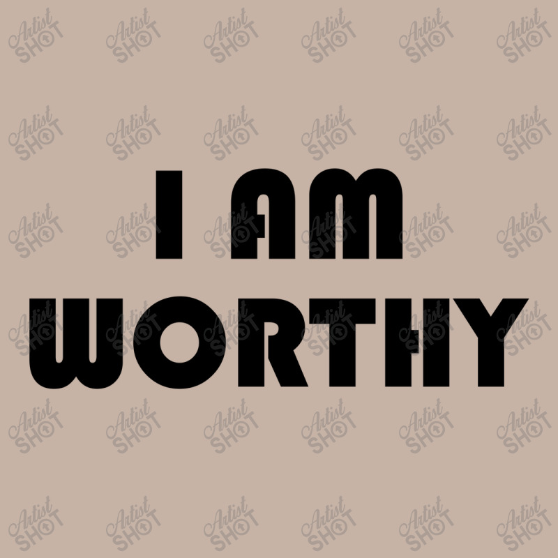 I Am Worthy Adjustable Baseball Cap | Artistshot