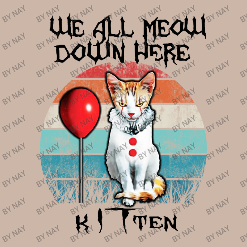 We All Meow Down Here Kitten Adjustable Baseball Cap | Artistshot