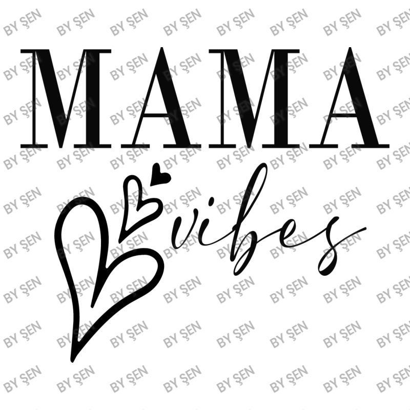 Mama Vibes,happy Mother's Day Stainless Steel Water Bottle By Şen 