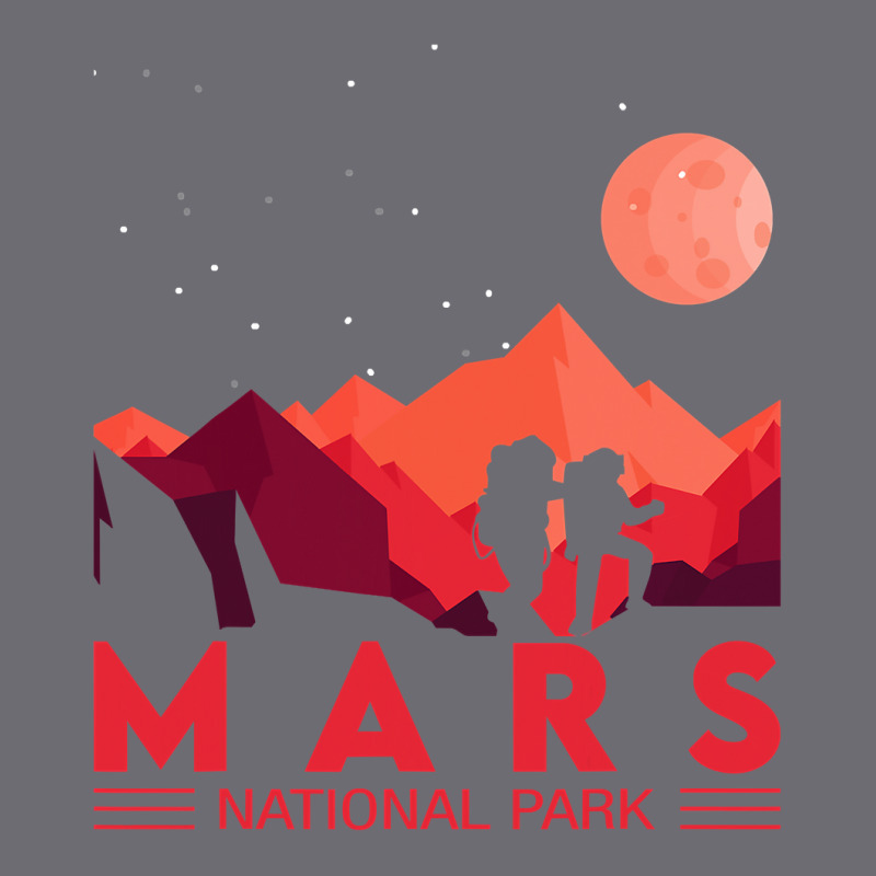 Red Mars Planet  Space National Park  Funny Mars Mesh Cap | Artistshot