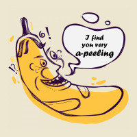 Laughing Banana Cropped Hoodie | Artistshot