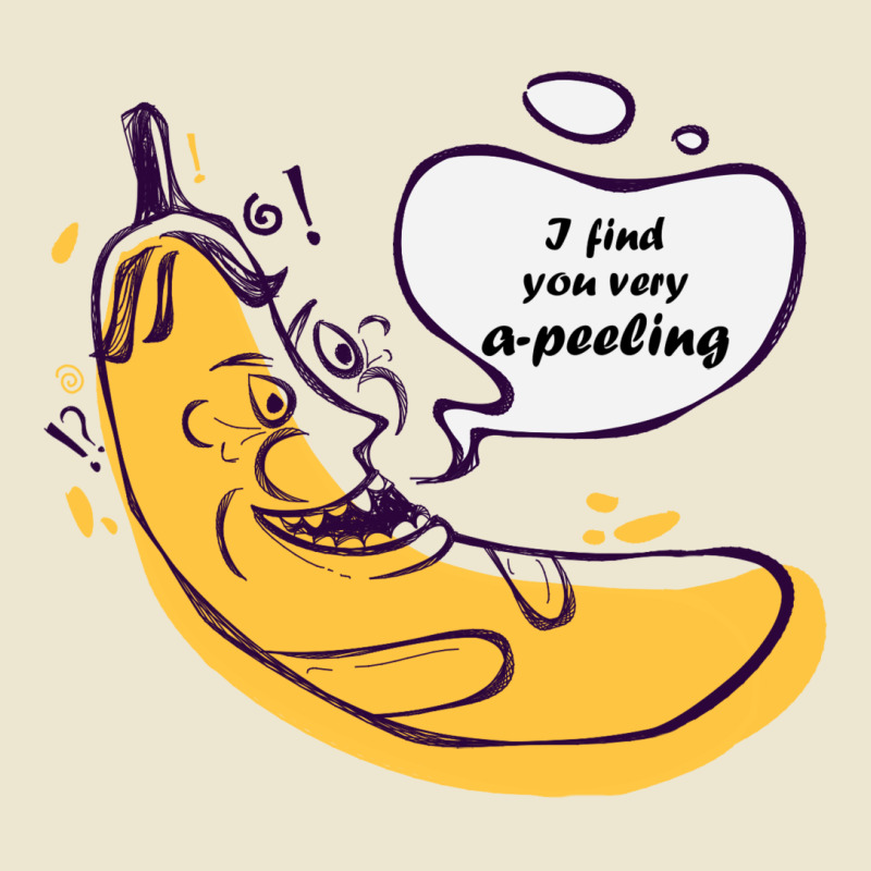 Laughing Banana Cropped Hoodie | Artistshot