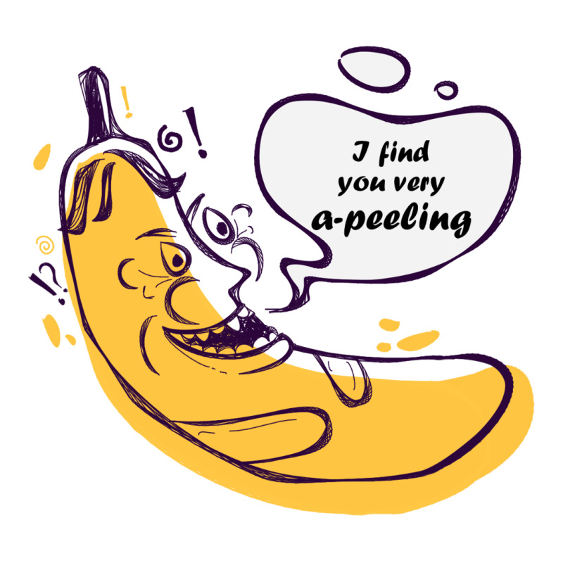 Laughing Banana Crop Top | Artistshot