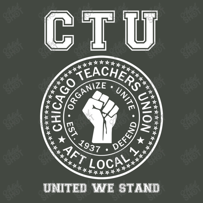 Chicago Teachers Union On Strike Protest United We Stand Trucker Cap | Artistshot