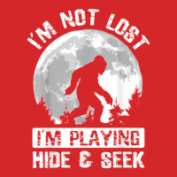 Retro Bigfoot Im Not Lost Im Playing Hide & Seek Sasquatch Trucker Cap | Artistshot