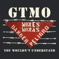 Gtmo Land Mine Barbed Wire Sign  Guantanamo Bay Cuba Trucker Cap | Artistshot