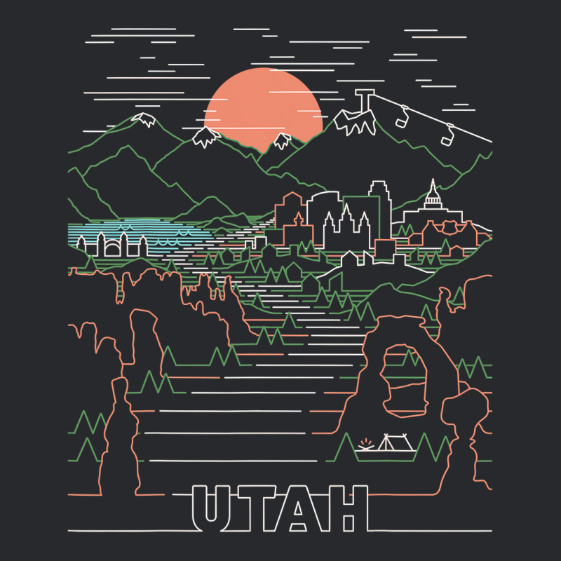 Utah Art  Salt Lake City Ut, Delicate Arch, Bryce, And Zion Trucker Cap | Artistshot