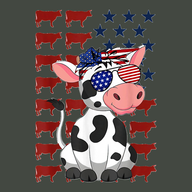 Funny Dairy Cows 4th Of July Costumes Usa Flag Dairy Cows Trucker Cap | Artistshot