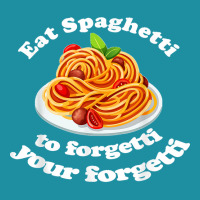 Pasta Lover Eat The Spaghetti To Forgetti Your Regretti Flat Bill Snapback Cap | Artistshot