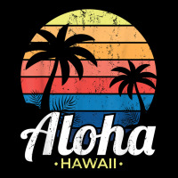 Hawaiian Summer Tropical Sunset Palm Trees Aloha Hawaii T Shirt Baby Tee | Artistshot