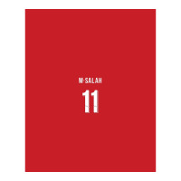 Mohammed Salah Liverpool 202122 Home Kit Graphic Debie Paper Bag - 10 X 5 X 13 | Artistshot