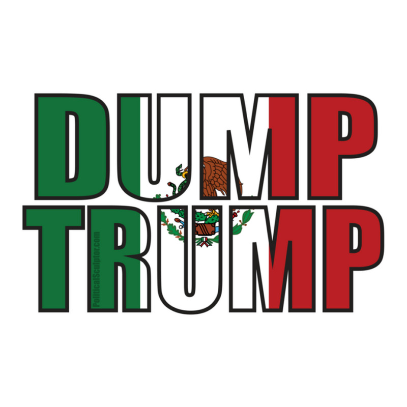 Dump Trump Mexican Flag Debie Paper Bag - 10 X 5 X 13 | Artistshot