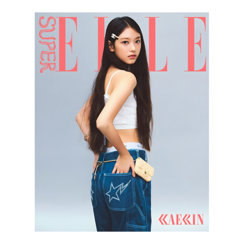 Newjeans Haerin X Elle Debie Paper Bag - 10 X 5 X 13 | Artistshot