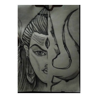 Lord Shiva Art Queen Paper Bag - 16 X 6 X 19 1/4 | Artistshot