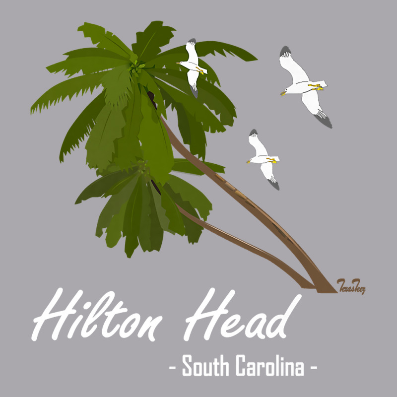 Hilton Head Sc Tropical Island Vacation Beach T Shirt Youth 3/4 Sleeve by nazhirgoodie | Artistshot