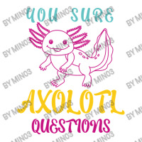 You Sure Axolotlquestions Pun, Funny Axolotl, And Cute Axolotl.-zaieh Queen Paper Bag - 16 X 6 X 19 1/4 | Artistshot