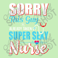 Sorry This Guy Already Taken By Super Sexy Nurse Urban Heavy T-shirt | Artistshot