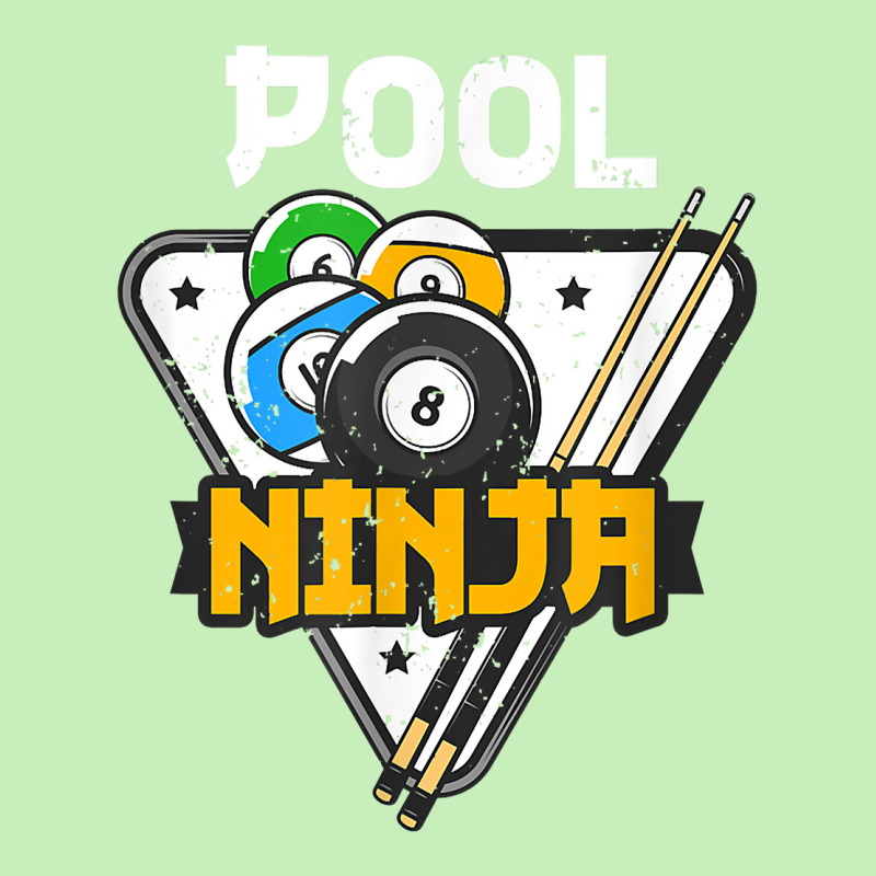 Cute Pocket Billiards Lover Ball Billiard Players Pool Ninja T Shirt Urban Heavy T-shirt | Artistshot