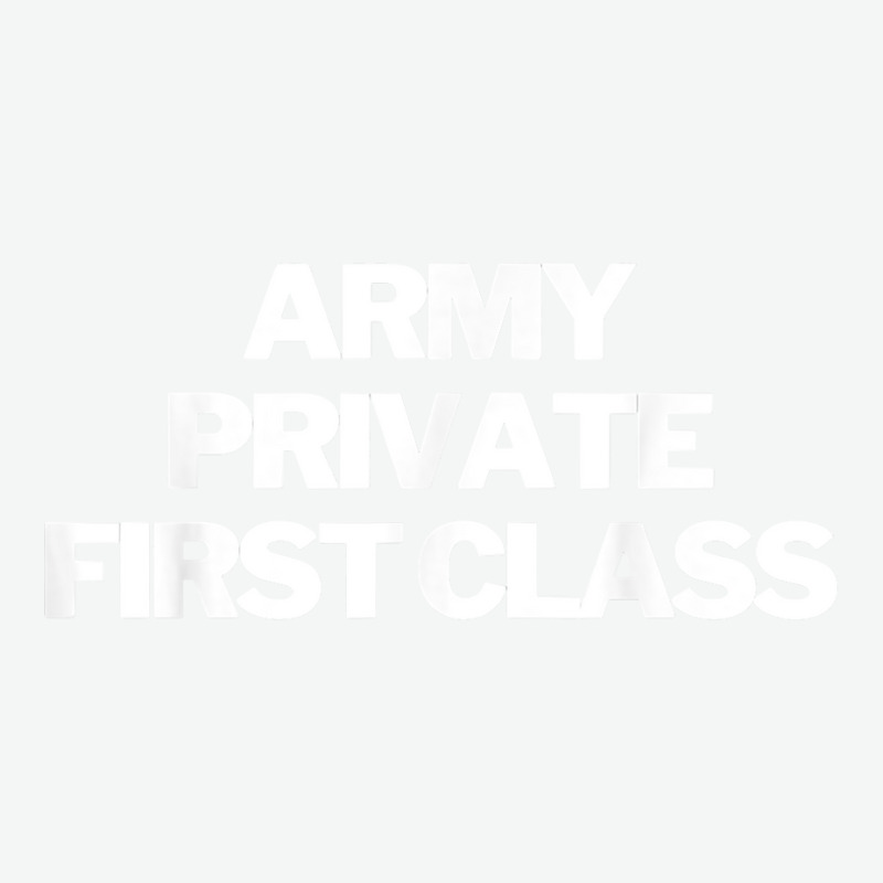 Army Private First Class Insignia Text Apparel U.s Military T Shirt Urban Heavy T-shirt by AshleyPenez | Artistshot