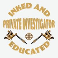 Inked And Educated Private Investigator T Shirt Urban Heavy T-shirt | Artistshot