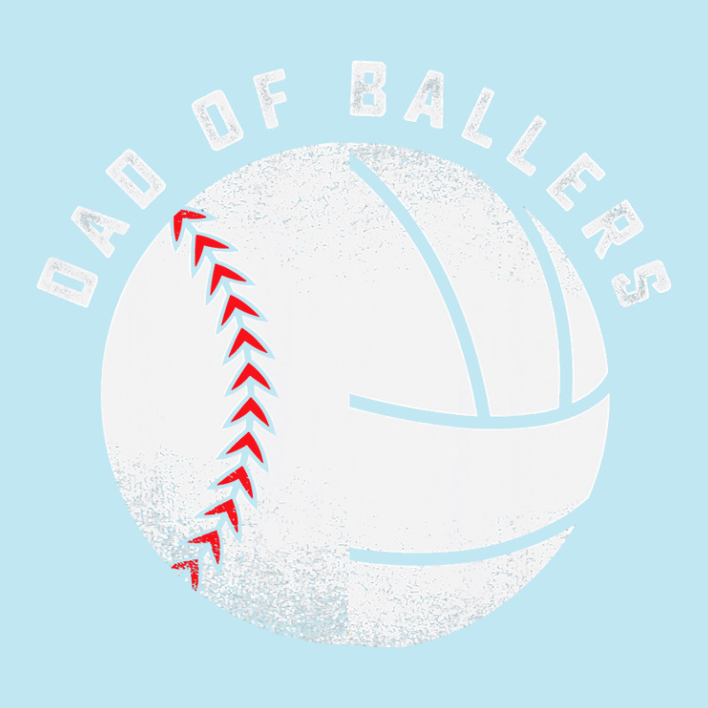 Dad Of Ballers Father Son Volleyball Baseball Player Coach T Shirt Urban Heavy T-shirt | Artistshot