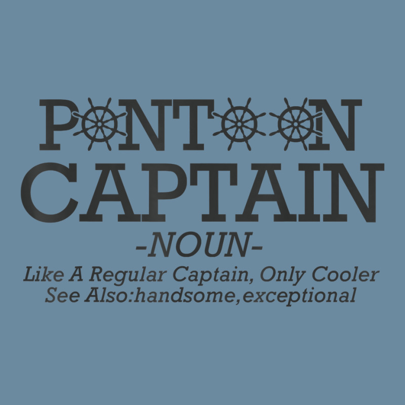 Pontoon Captain Definition Funny Pontoon Boat Boating T Shirt Urban Heavy T-shirt | Artistshot