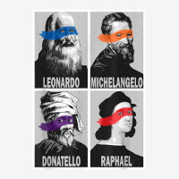 Renaissance Ninja Artists Poster Style Pop Art T Shirt Urban Heavy T-shirt | Artistshot