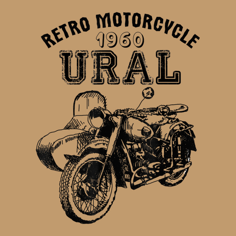 Retro Motorcycle Ural T Shirt   Vintage Sidecar Motorbike Urban Heavy T-shirt by ReagerAero | Artistshot