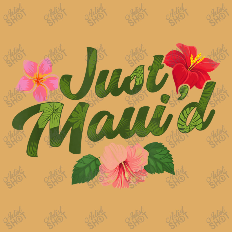 Just Maui'd Destination Wedding Maui Hawaii Honeymoon Urban Heavy T-shirt by atunnasalam | Artistshot