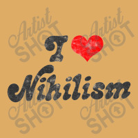 I Heart Nihilism Vintage Look Faded Typography Gift Urban Heavy T-shirt | Artistshot