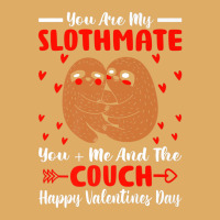 You Are My Slothmate Funny Valentine Soulmate Sloth Fanatic Premium Urban Pullover Hoodie | Artistshot