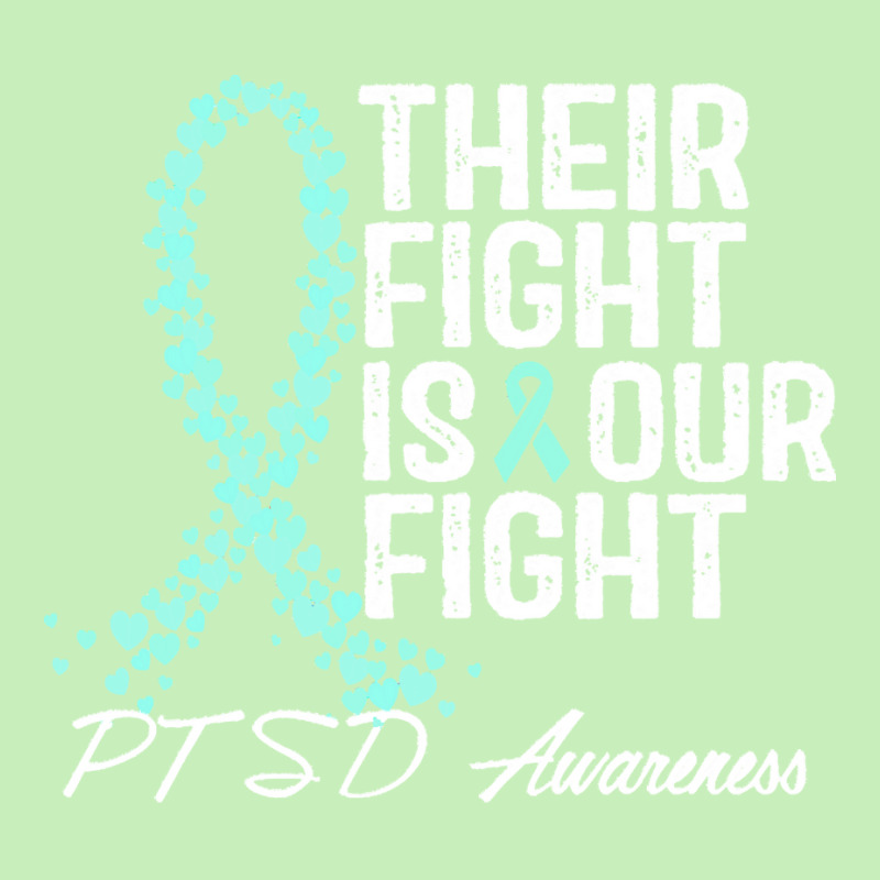 Ptsd Awareness T  Shirt Their Fight Is Our Fight P T S D Awareness T Urban Pullover Hoodie | Artistshot