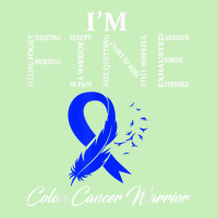 Colon Cancer Warrior I'm Fine T Shirt Urban Pullover Hoodie | Artistshot