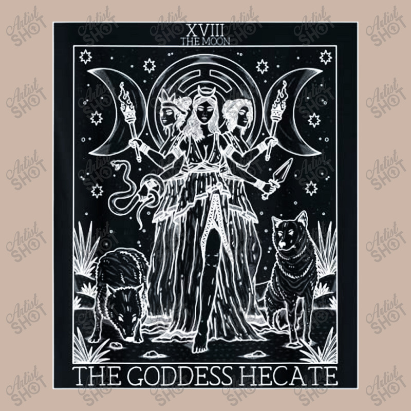 Hecate Tarot Card Triple Moon Goddess Witch Wiccan Pagan Adjustable Baseball Cap by Nindy Tees | Artistshot