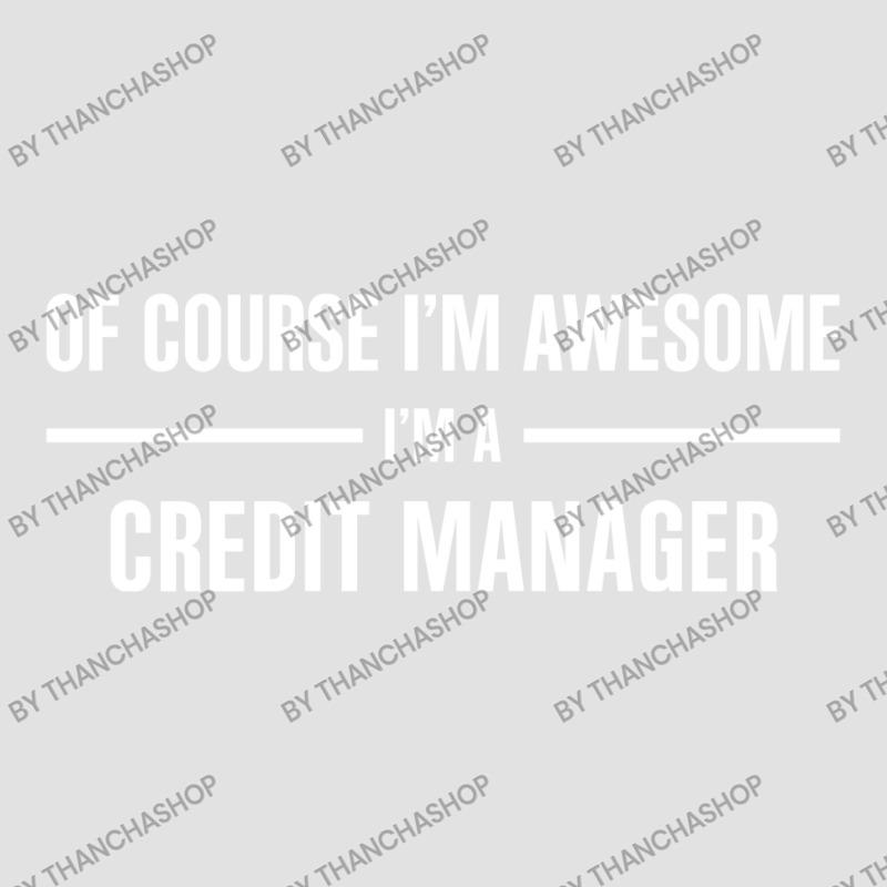 I'm Awesome I'm A Credit Manager Adjustable Baseball Cap by thanchashop | Artistshot