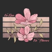 No Rain No Flowers Pink Vintage Retro Baseball Cap | Artistshot