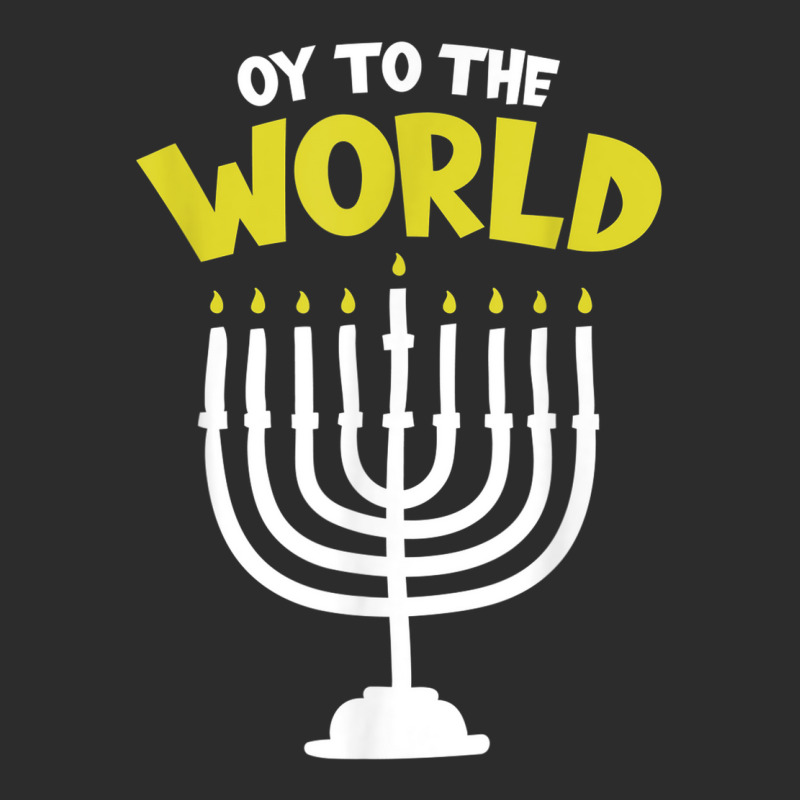 Hanukkah Jewish Holiday Oy To The World Baseball Cap | Artistshot