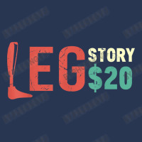 Funny Amputee Prosthetic Leg Story $20 Amputation T Shirt Men Denim Jacket | Artistshot